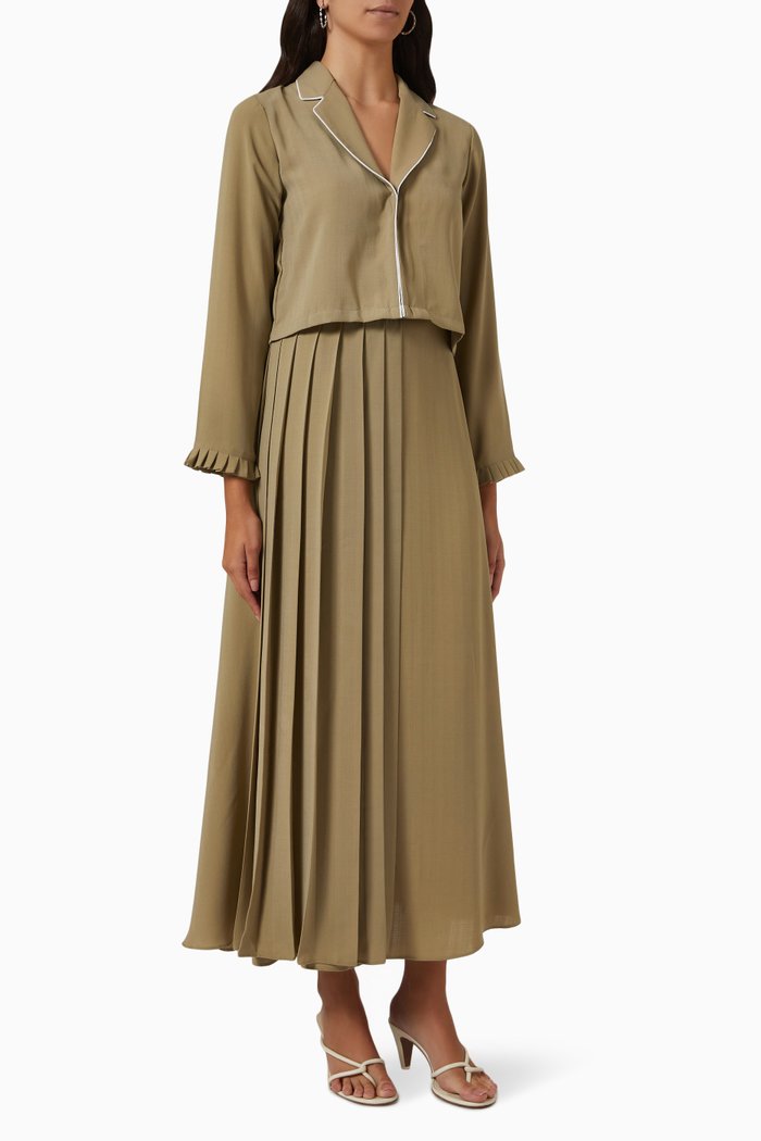 

Peria Co-ord Set in Linen, Neutral