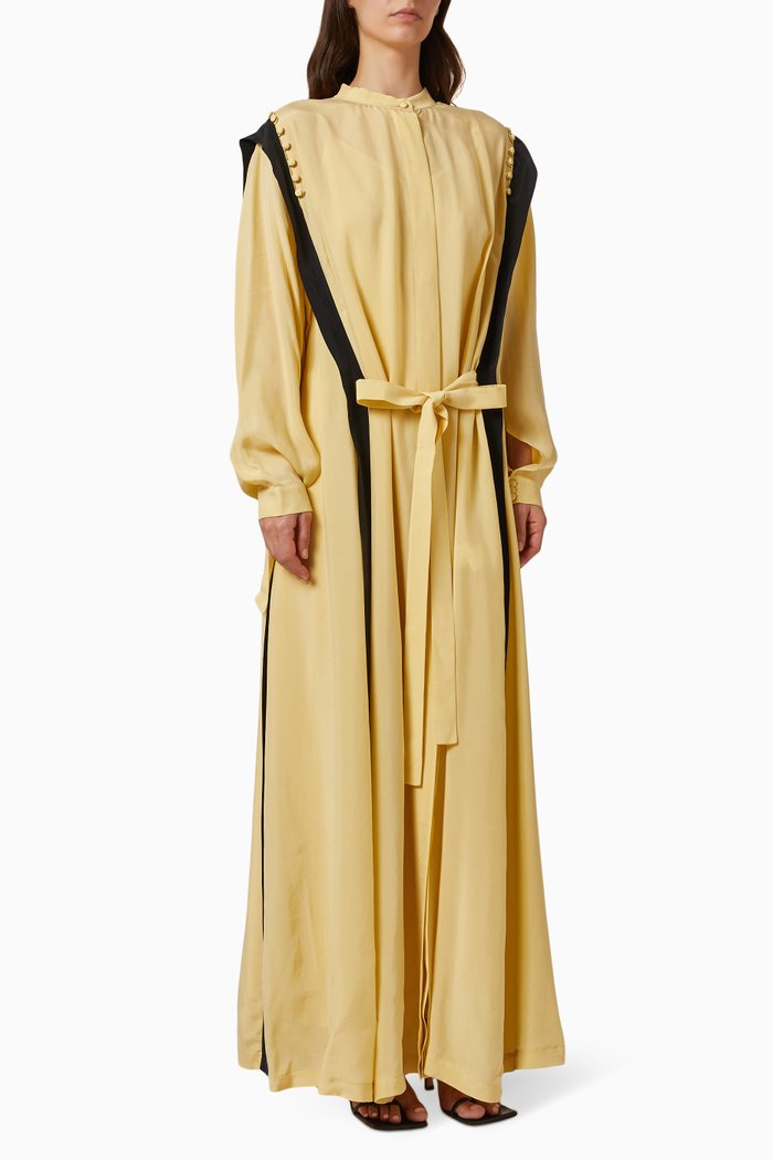 

Long Sleeve Dress, Yellow