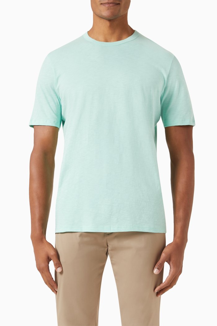 

Essential T-shirt in Cotton, Green