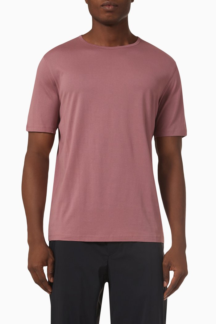 

Precise T-shirt in Luxe Cotton Jersey, Purple
