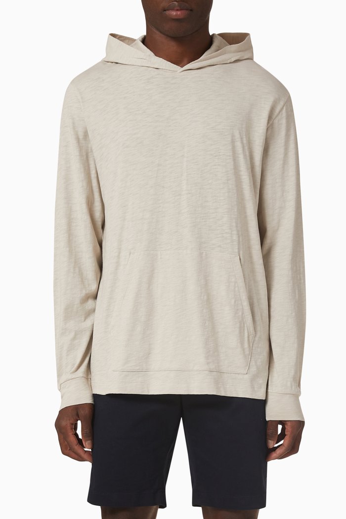 

Layer Hoodie in Slub Cotton, Neutral