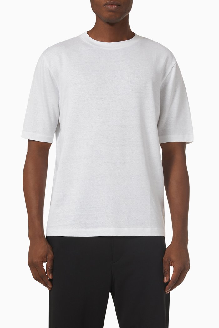 

Ryder T-shirt in Flex Linen, Neutral
