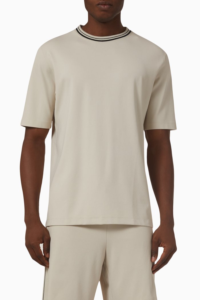 

Ryder Relay T-shirt in Stretch Viscose, Neutral