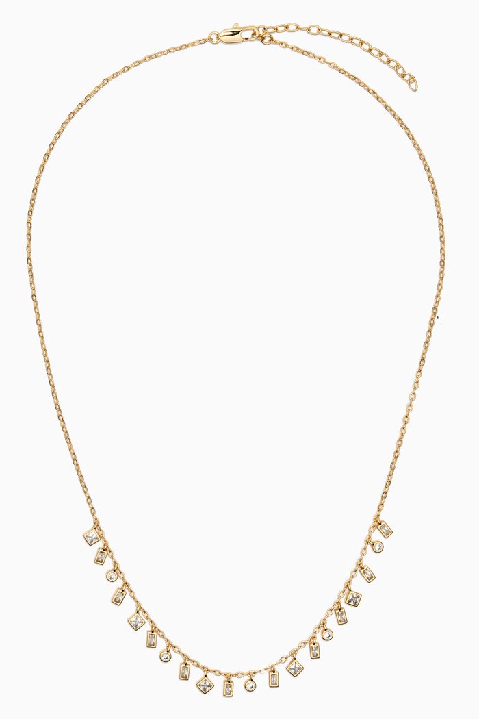 

Mixte Shaker Necklace in Gold-plated Brass