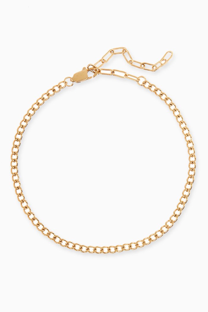 

Virgo Energy Anklet in Gold-plated Brass