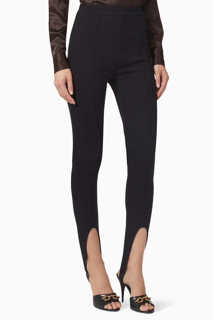 

Stirrup Leggings in Stretch-nylon, Black