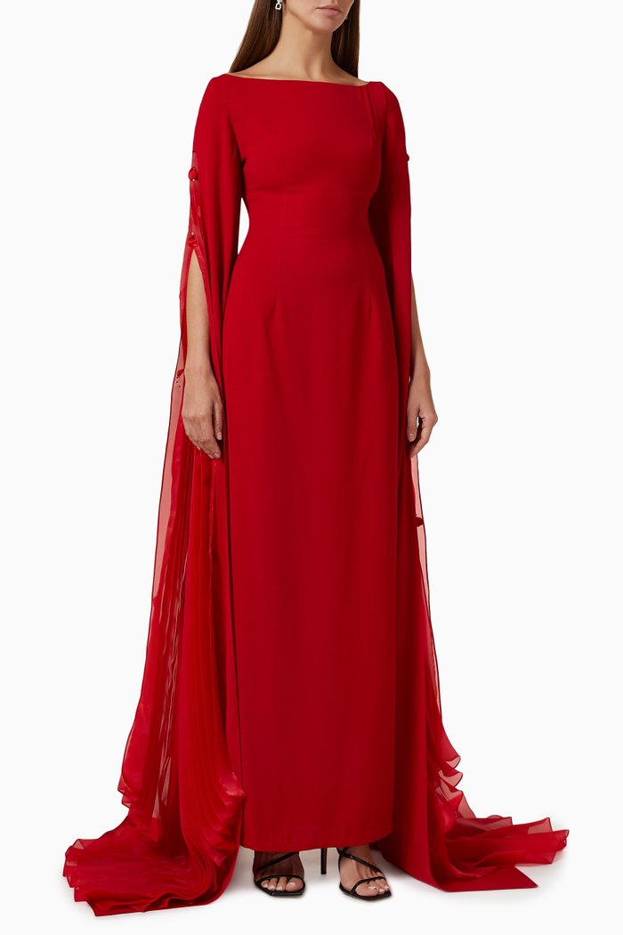 

Dahlia Gown, Red