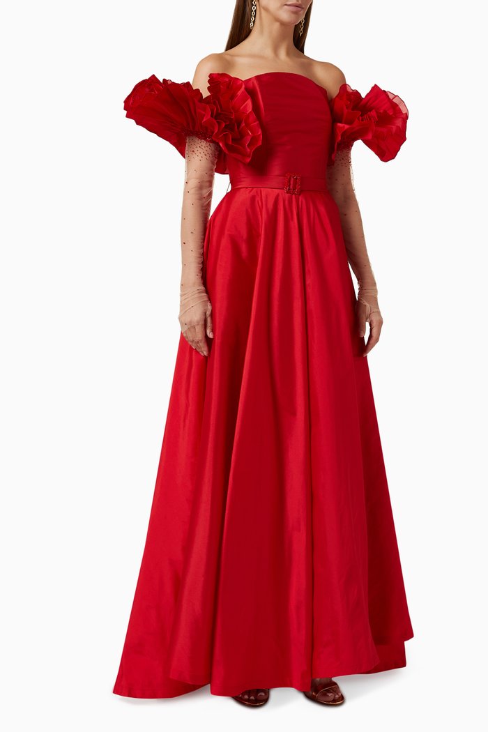 

Carnation Gown, Red
