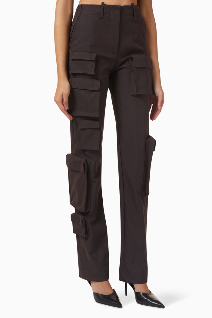 

Cargo Pants in Cotton, Grey