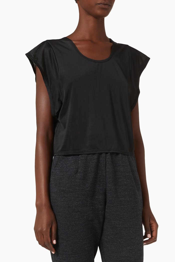 

Landon Crop Top, Black