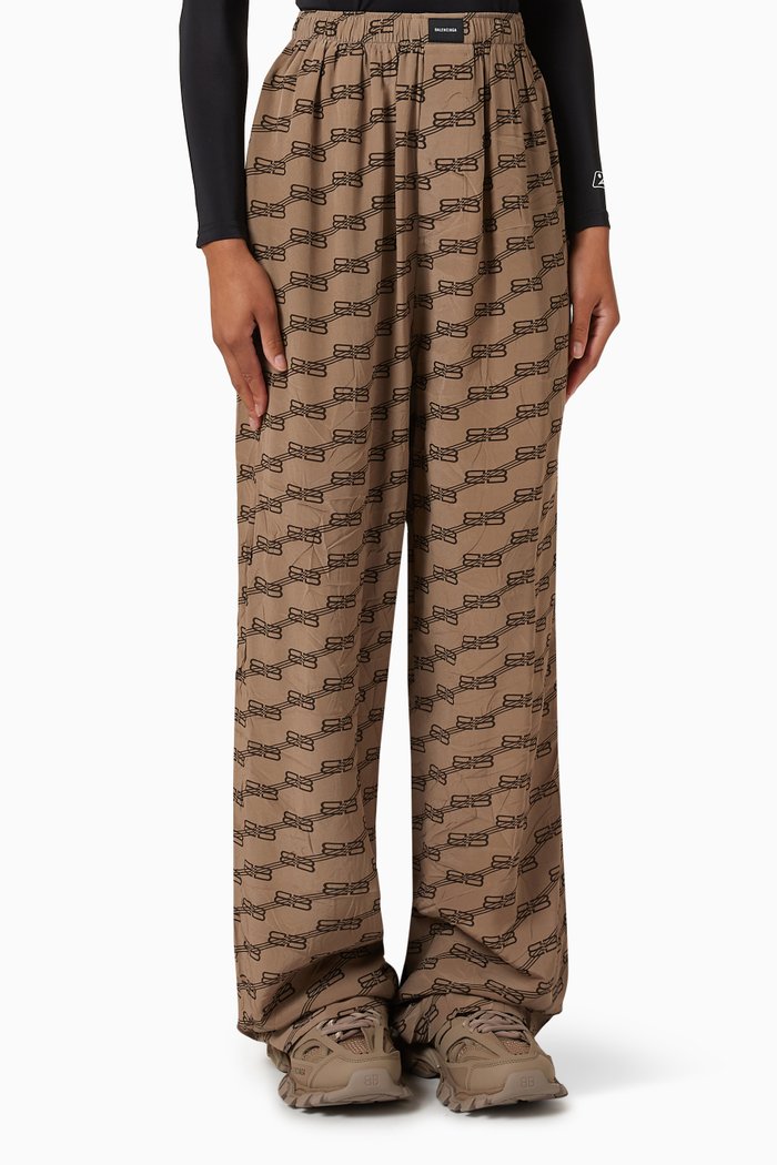 

Pyjama Pants in BB Monogram, Neutral