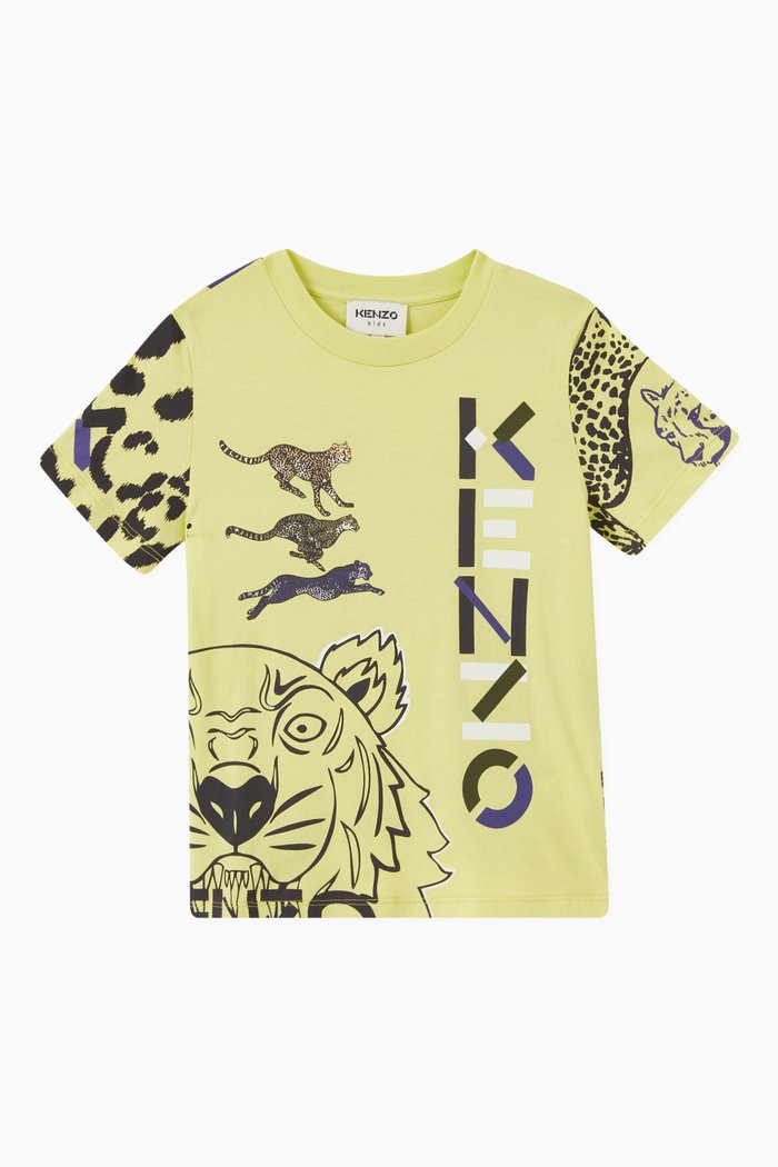 

Logo T-shirt in Cotton, Yellow
