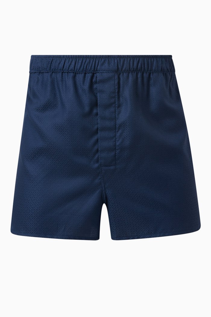 

Lombard Boxers in Cotton, Blue