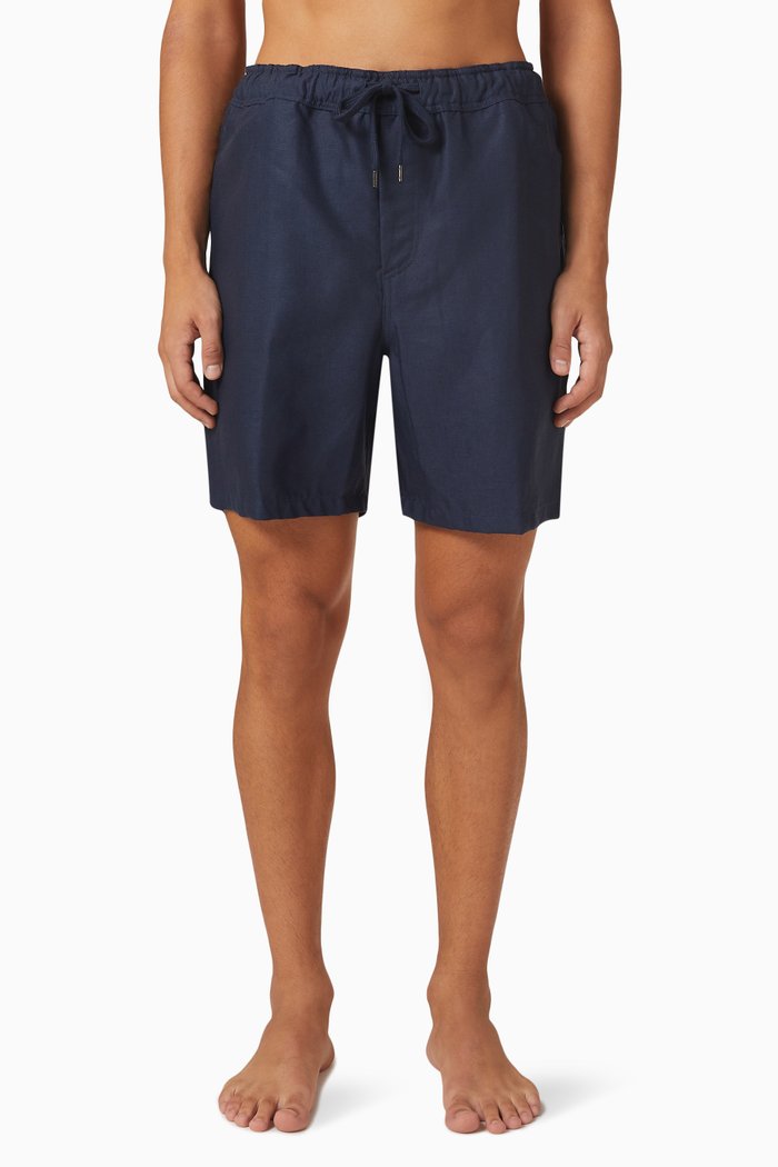 

Sydney 2 Shorts in Linen, Blue