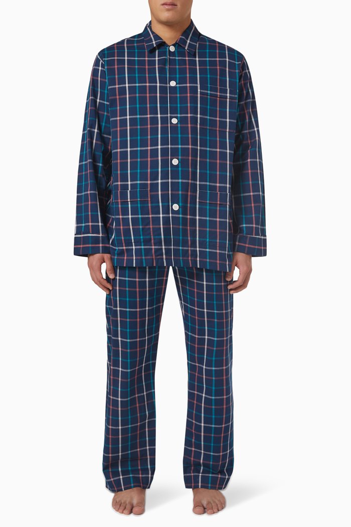 

Ranga 44 Pyjama in Cotton, Set of two, Multicolour