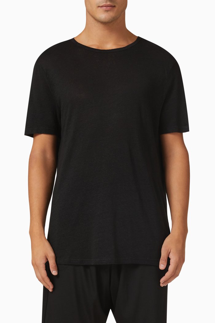 

Jordan T-shirt in Linen, Black