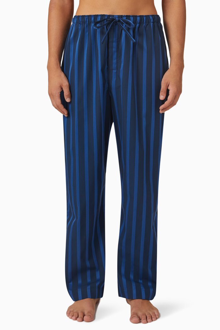 

Royal 218 Pants in Cotton Satin, Blue