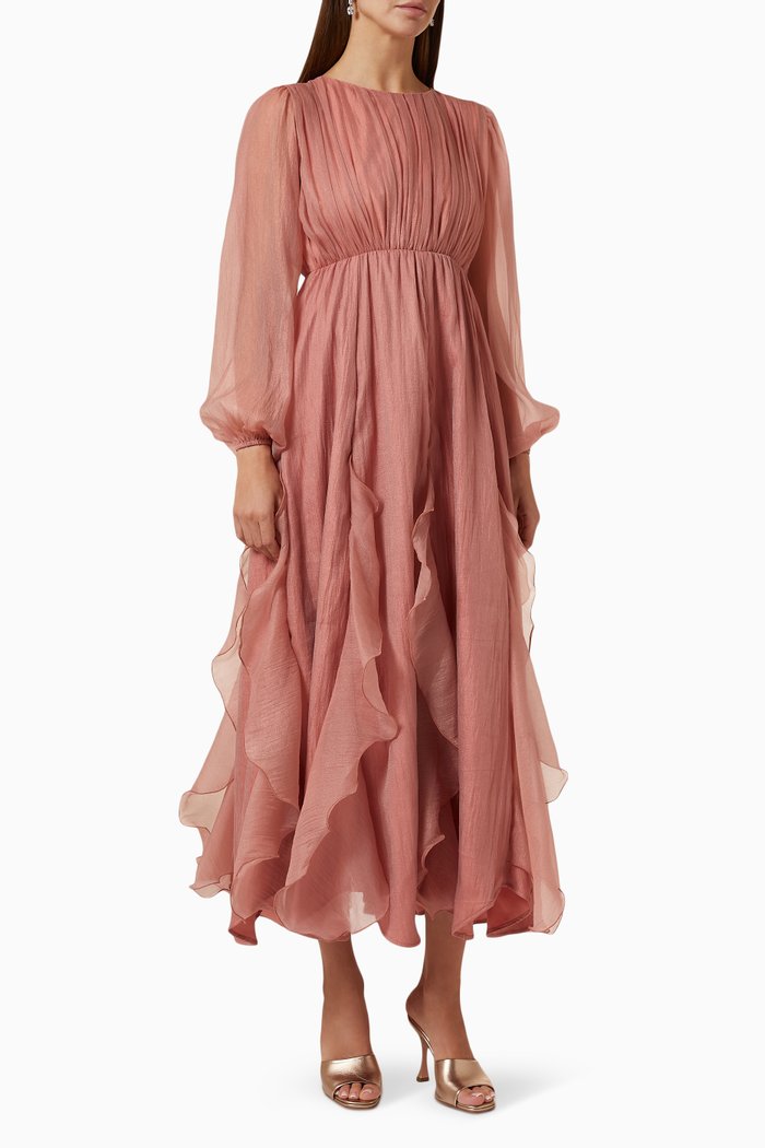 

Pleated Dress, Pink