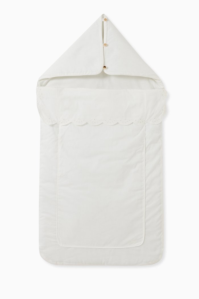 

Logo Sleeping Bag in Cotton, Neutral