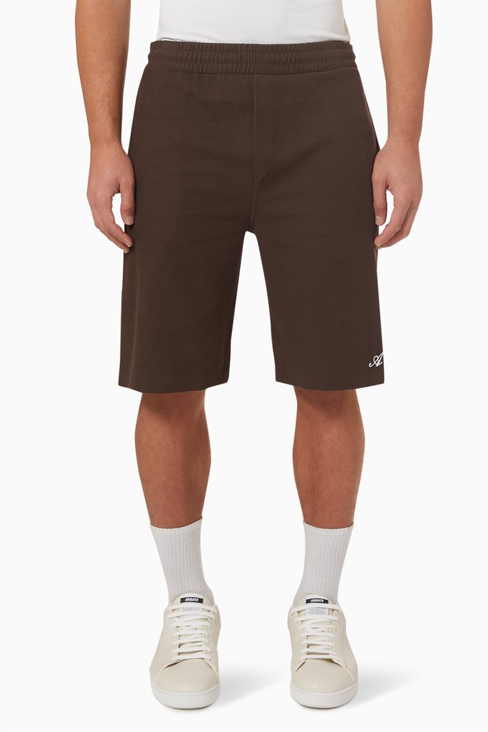 

Signature Shorts in Organic Cotton, Brown