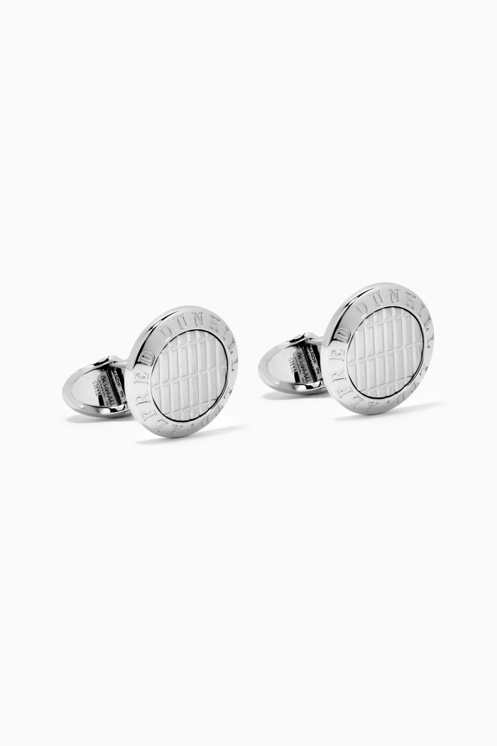 

AD Coin Rolla Q Sil Cufflinks in Sterling Silver