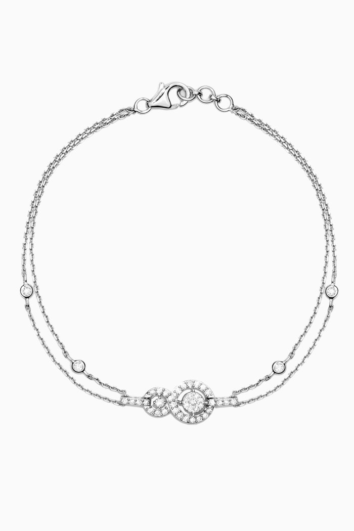 

OneSixEight Diamond Double Bracelet in 18kt White Gold