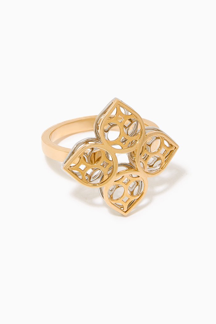 

Al Qasr Zahra Ring in 18kt Gold, Yellow