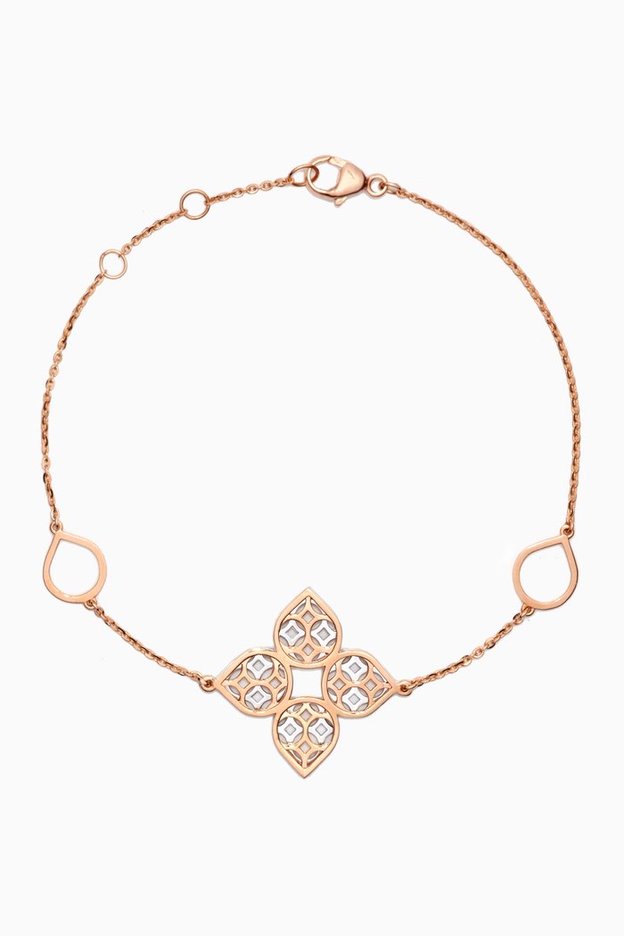 

Al Qasr Zahra Bracelet in 18kt Gold, Rose gold