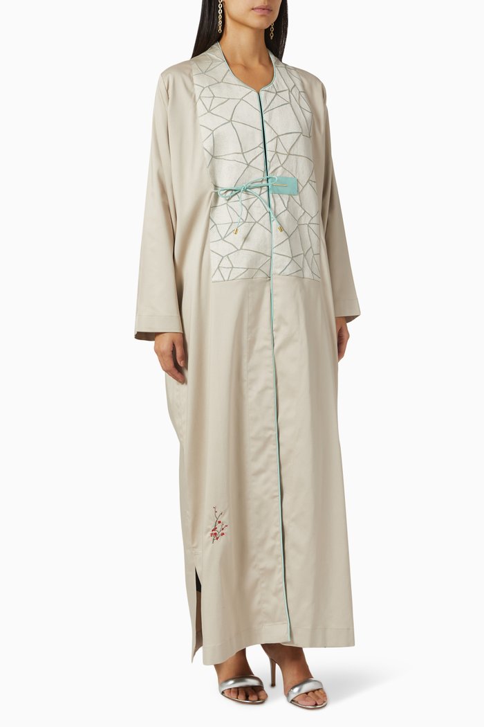 

Art Abaya in Cotton, Neutral