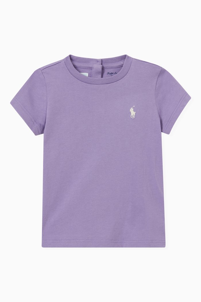 

Logo T-shirt in Cotton, Grey