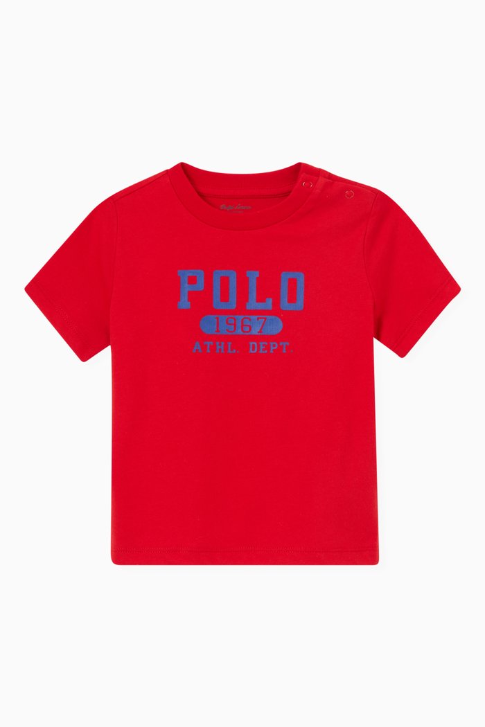 

Logo T-shirt in Cotton, Red