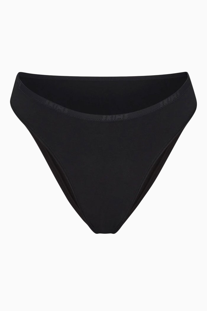 

Logo Hipster Briefs in Stretch-cotton, Black