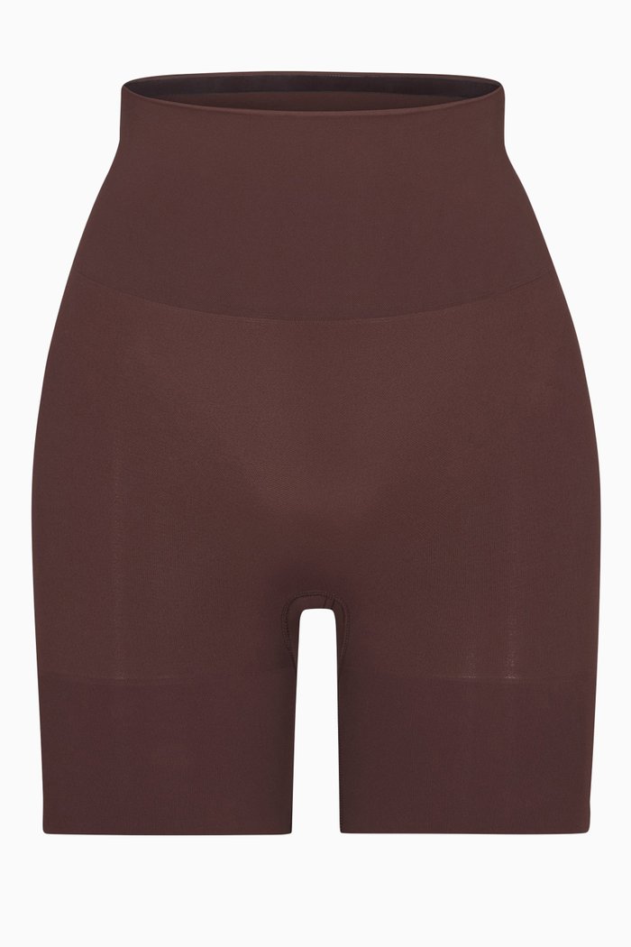 

Seamless Sculpt Lifting Shorts, Brown