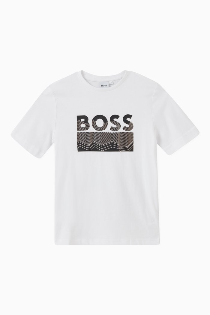 

Logo T-shirt in Cotton, White