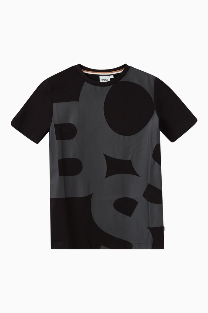 

Logo T-shirt in Cotton, Black