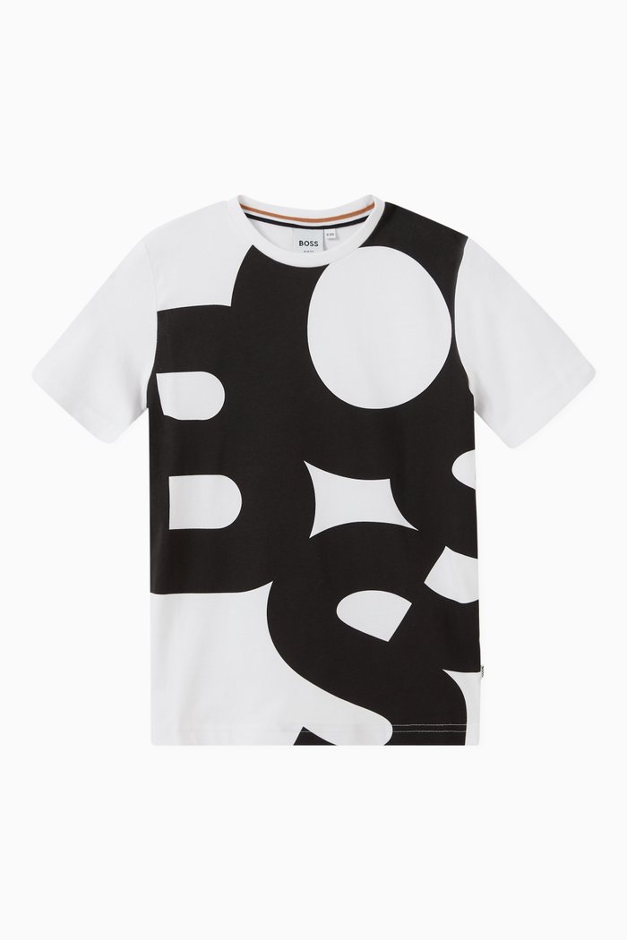 

Logo T-shirt in Cotton, White