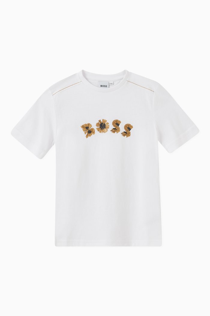 

Arch Logo T-shirt in Cotton, White