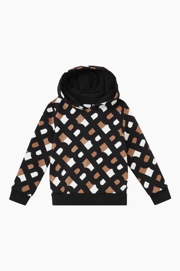 

Logo Hoodie in Cotton, Black