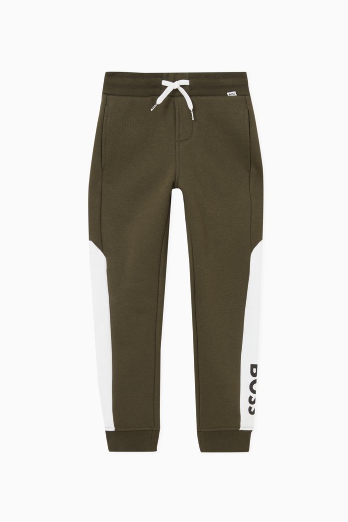 

Logo Sweatpants in Cotton, Green
