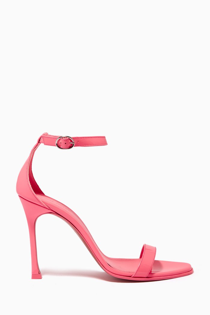 

Kim 105 Sandals in Patent-leather, Pink