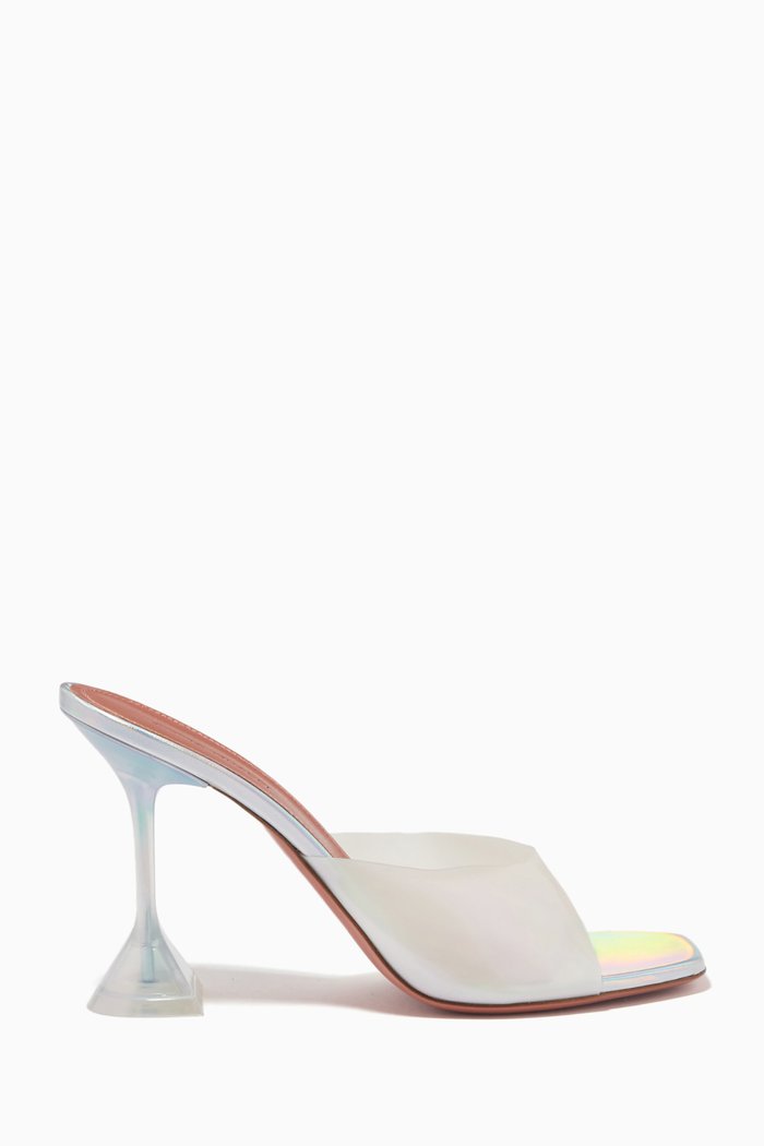

Lupita Mules in PVC, White