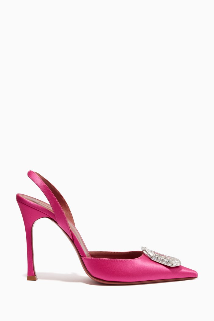 

Camelia 105 Slingback Pumps in Satin, Pink