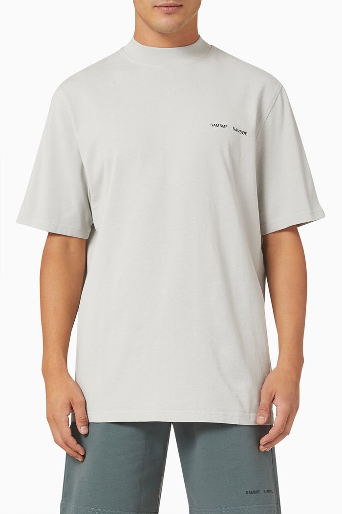 

Norsbro T-shirt in Organic Cotton, Grey