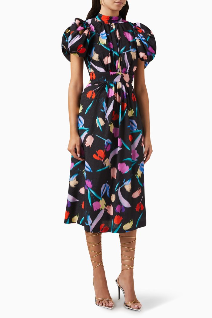 

Noon Midi Dress, Multicolour