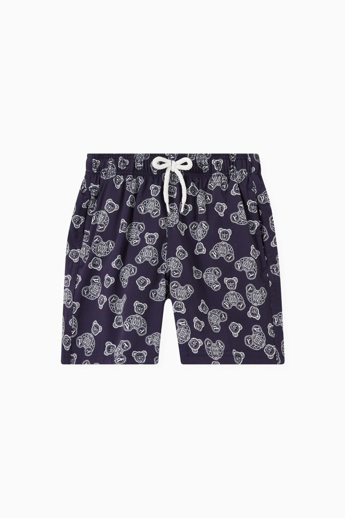 

PA X Vilebrequin Bear Print Swimwear, Blue