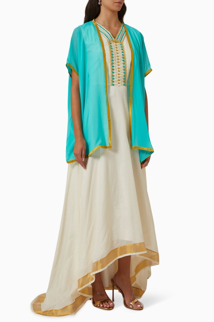 

Jasmin 5 Dress in Chiffon, White