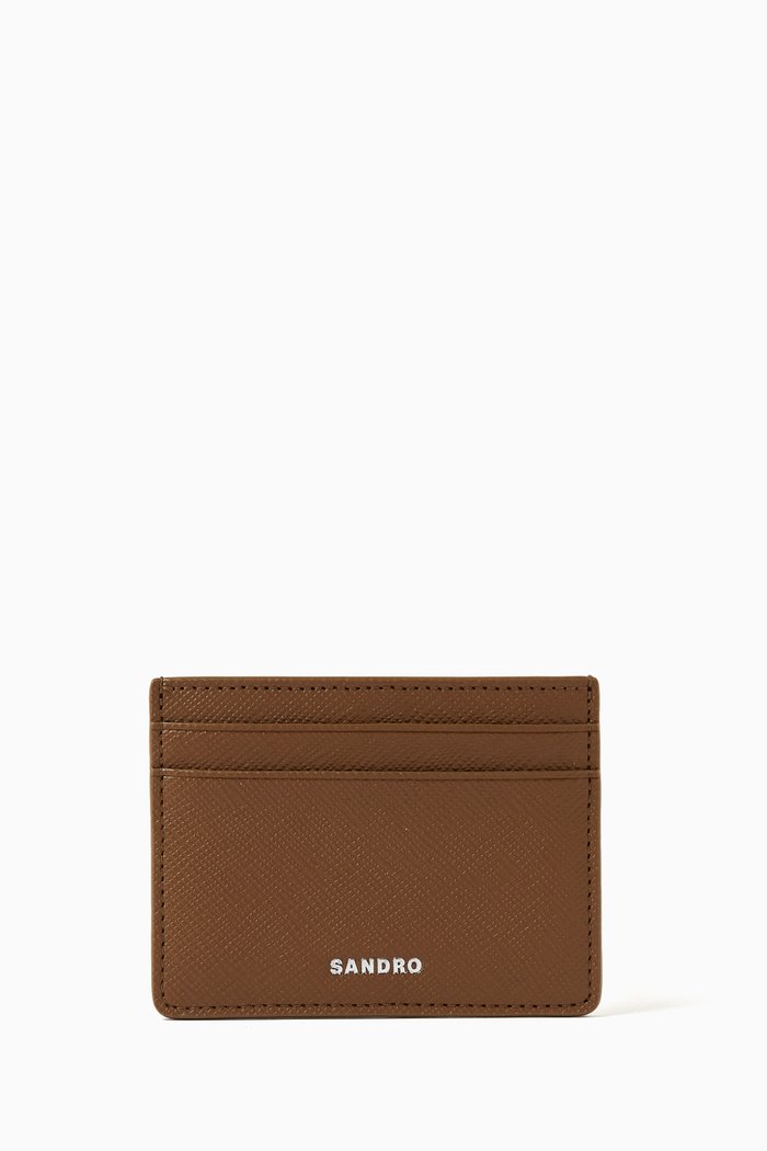 

Card Holder in Leather, Brown