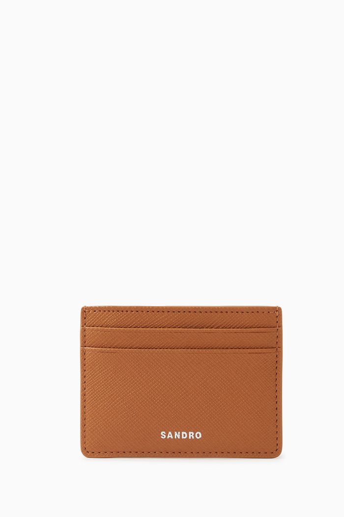 

Card Holder in Leather, Brown