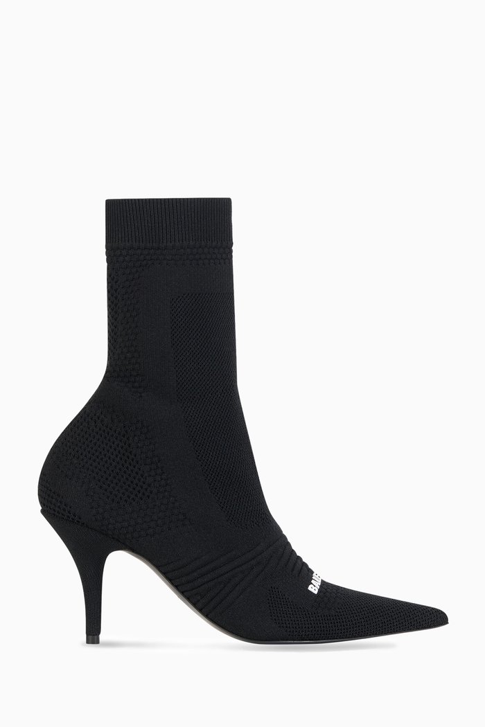 

Knife 2.0 Boots in Recycled Knit, Black