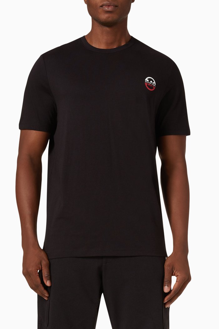 

Logo T-shirt in Cotton Jersey, Black